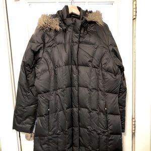 Eddie Bauer down jacket 3/4 length ladies XL/16